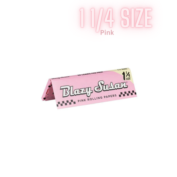 Blazy Susan 1 1/4 Pink Rolling Papers