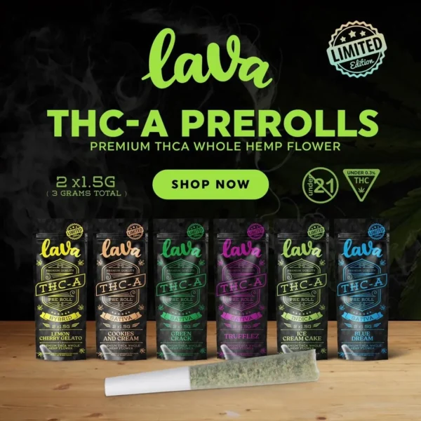 Lava THCa Pre-rolls