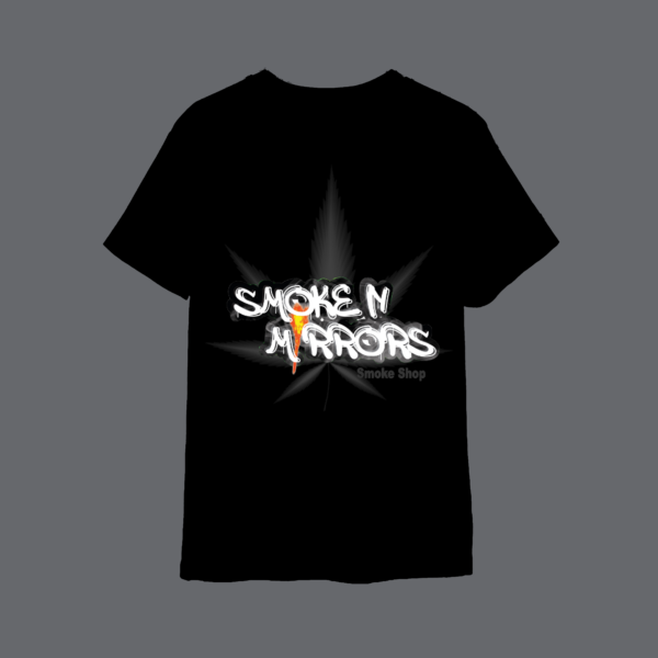 SNM Leaf T-Shirt ( blk/blk ) - Image 2