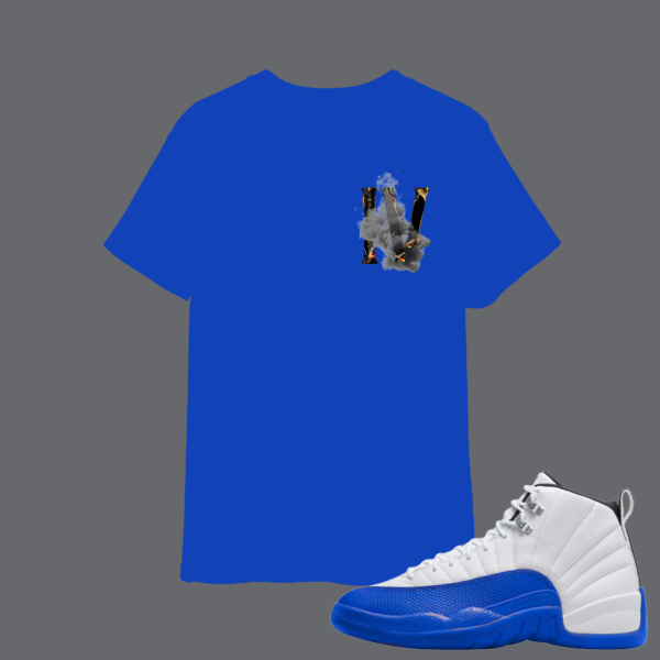 IV Blueberry 12’s T-Shirt ( Blueberry/BLK )