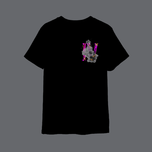 IV T-Shirt ( blk/Fuchsia )