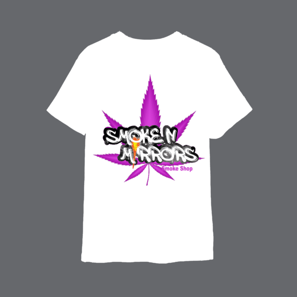 SNM T-Shirt ( White/ Fuchsia) - Image 2