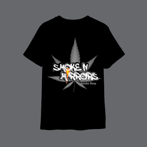 SNM Leaf T-Shirt ( blk/grey ) - Image 2