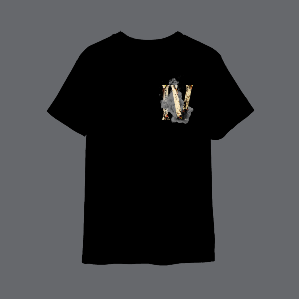 IV T-Shirt ( blk/paper ) - Image 2
