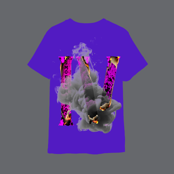 IV T-Shirt ( Purple/Fuchsia ) - Image 2