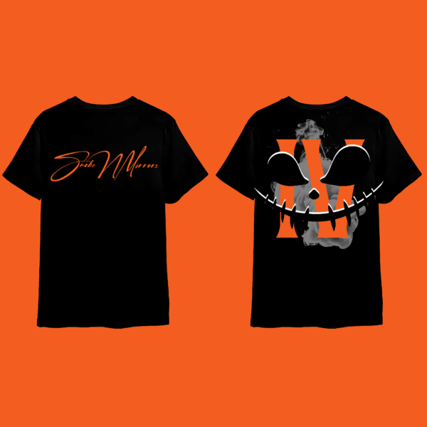 SNM Halloween Tee ( blk/orange)