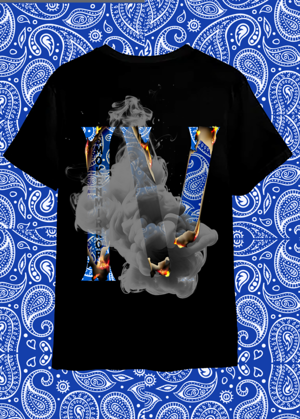 SNM Paisley ( blk/blue ) - Image 2