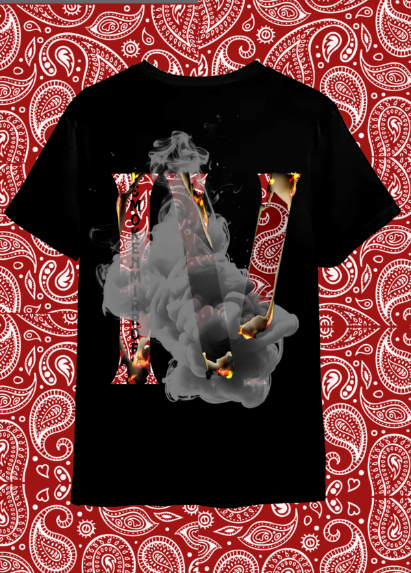 SNM Paisley ( blk/red ) - Image 2