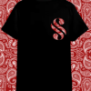 SNM Paisley ( blk/red )