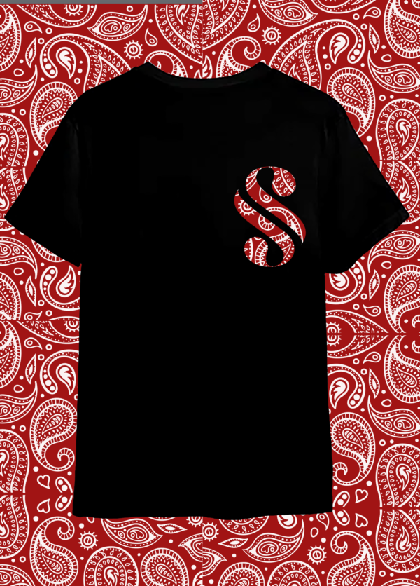 SNM Paisley ( blk/red )