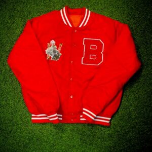 SNM Paisley Bomber Jacket (Red/Red)