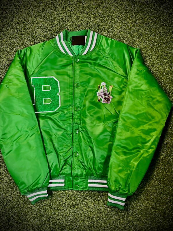 SNM Lucky Green Bomber Jacker ( green/green )