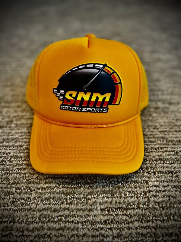 SNM Motorsports hat ( gold/gold )