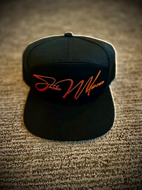 SNM Signature hat ( blk/orange )