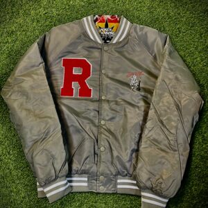 SNM R. Kelly Bomber Jacket ( Red/Grey )
