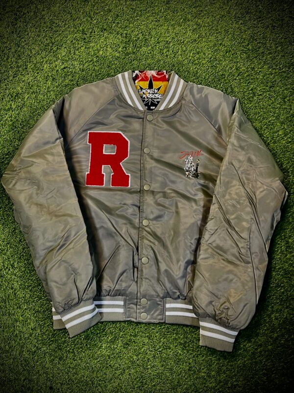 SNM R. Kelly Bomber Jacket ( Red/Grey )