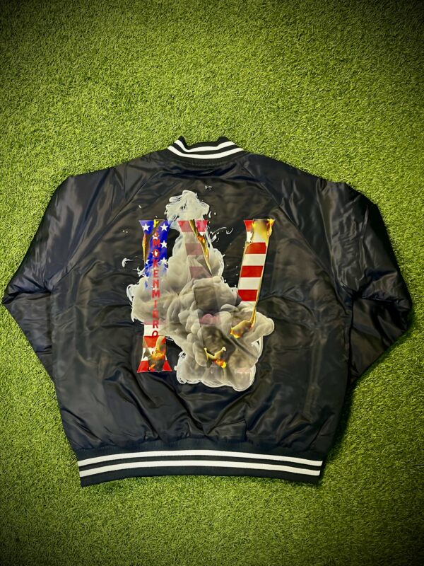 SNM USA Jacket ( Navy/ Red ) - Image 2