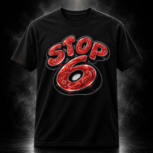 SMOKENMIRRORS “Stop 6” Tee ( blk )