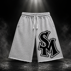SMOKE N’ MIRRORS SIGNATURE™ Grey Cut-Off JORTS
