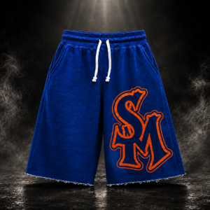 Smoke N’ Mirrors “Blue Flame” Jorts