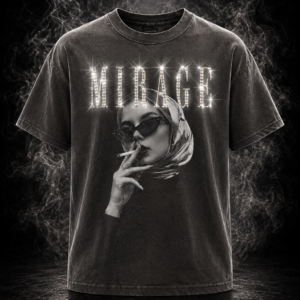 SMOKENMIRRORS “Mirage” Rhinestone Tee